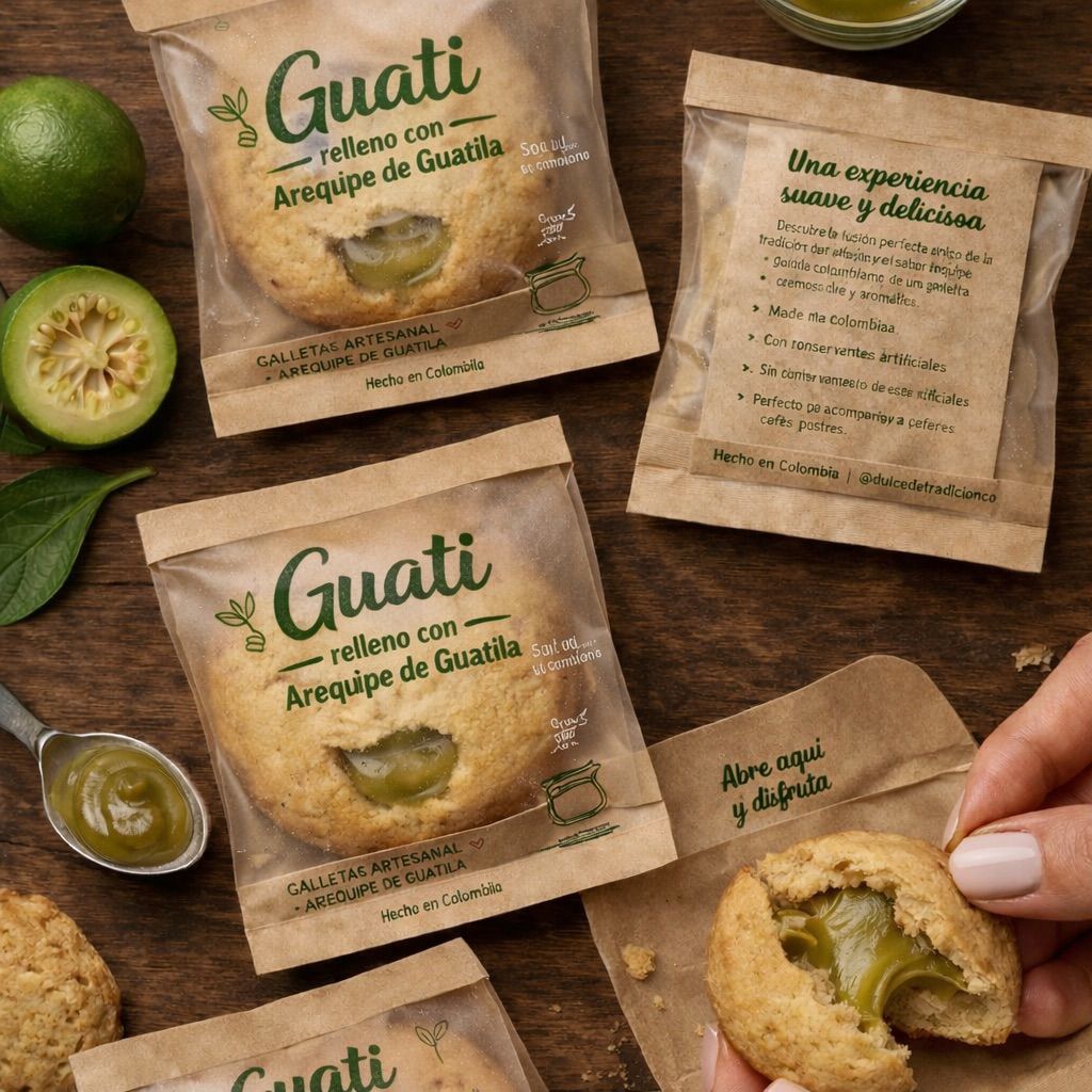 Pack de 12 alfajores Guati